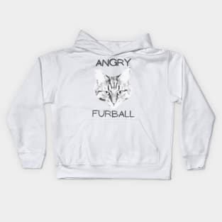 Angry Furball Kids Hoodie